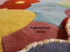 Handmade Wool Tufted Rug - Modern Floral Design 3x5 Area Rug for Cozy Spaces