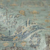 Handmade Oushak Wool Rug: Turkish Knot, Floral Design, 8x10 Area Rug