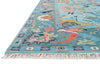 Handmade Oushak Wool Rug: Vintage Turkish Knot Area Rug, 8x10