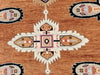 Hand-Knotted Turkish Area Rug 9x12: Boho Oriental Wool Carpet