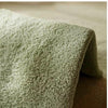3D Curved Wool Tufted Rug: Abstract Texture, Modern Living Room Decor