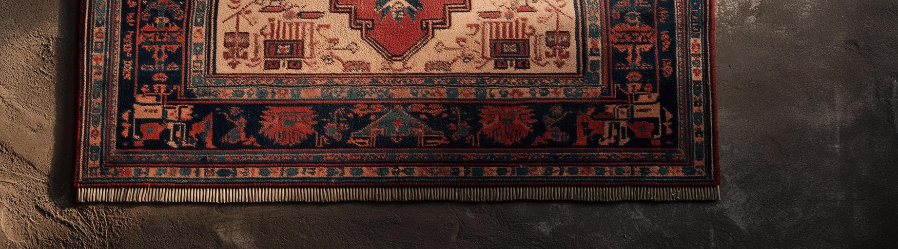 Hand-Knotted Oushak Wool Rug: Floral Medallion, Soft Hues, 8x10 Area Rug