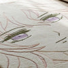 Handmade Anime Girl Wool Rug: Kawaii Pastel Decor