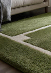 Baseball Field Wool Rug: Handmade Sports Kids Playroom Carpet