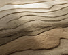 Handmade Wool Tufted Area Rug: 3D Textured Neutral Rug - 6x9