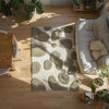 3D Pebble Design Area Rug: Plush Modern Scandinavian Decor