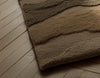 Handmade Wool Tufted Area Rug: 3D Textured Neutral Rug - 6x9