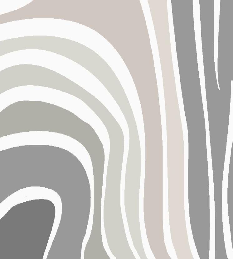 Handmade Tufted Wool Area Rug: Abstract Grey Beige Carpet
