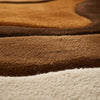 Hand-Tufted Shag Area Rug: Plush Bohemian Moroccan Style