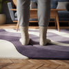 Modern Beige Plush Rug: Neutral Boho Living Room Carpet (5x8 feet)