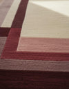 Handmade Wool Area Rug: Neutral Beige Boho Floor Decor (9x12 ft)