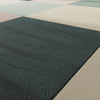 Handmade Wool Area Rug: Boho Oriental Style, Neutral Carpet, Custom Size