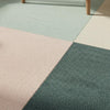 Handmade Wool Area Rug: Boho Oriental Style, Neutral Carpet, Custom Size