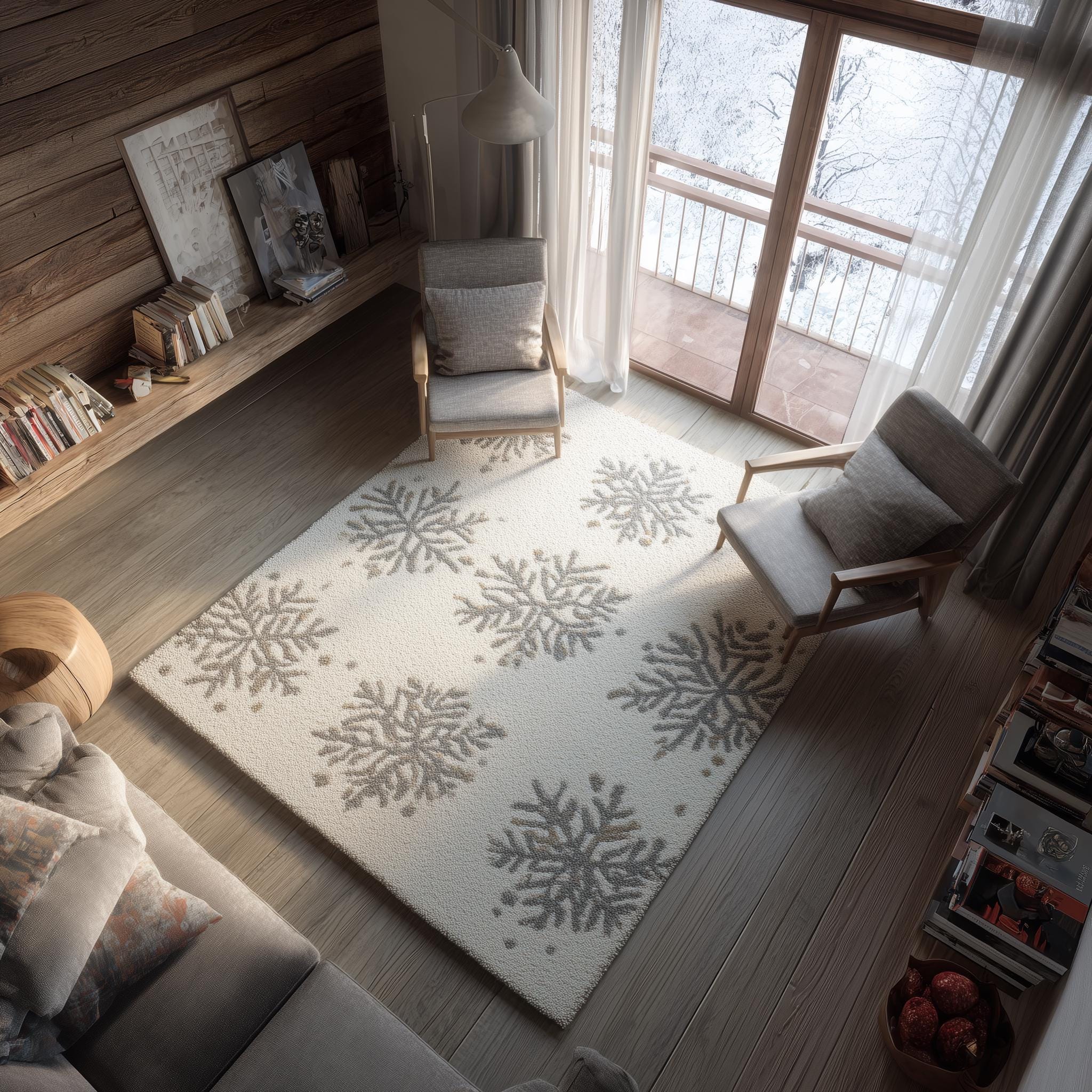 Handmade Soft Plush Rug | Custom Size Modern Area Rug