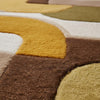 Handmade Wool Area Rug | Modern Geometric Design