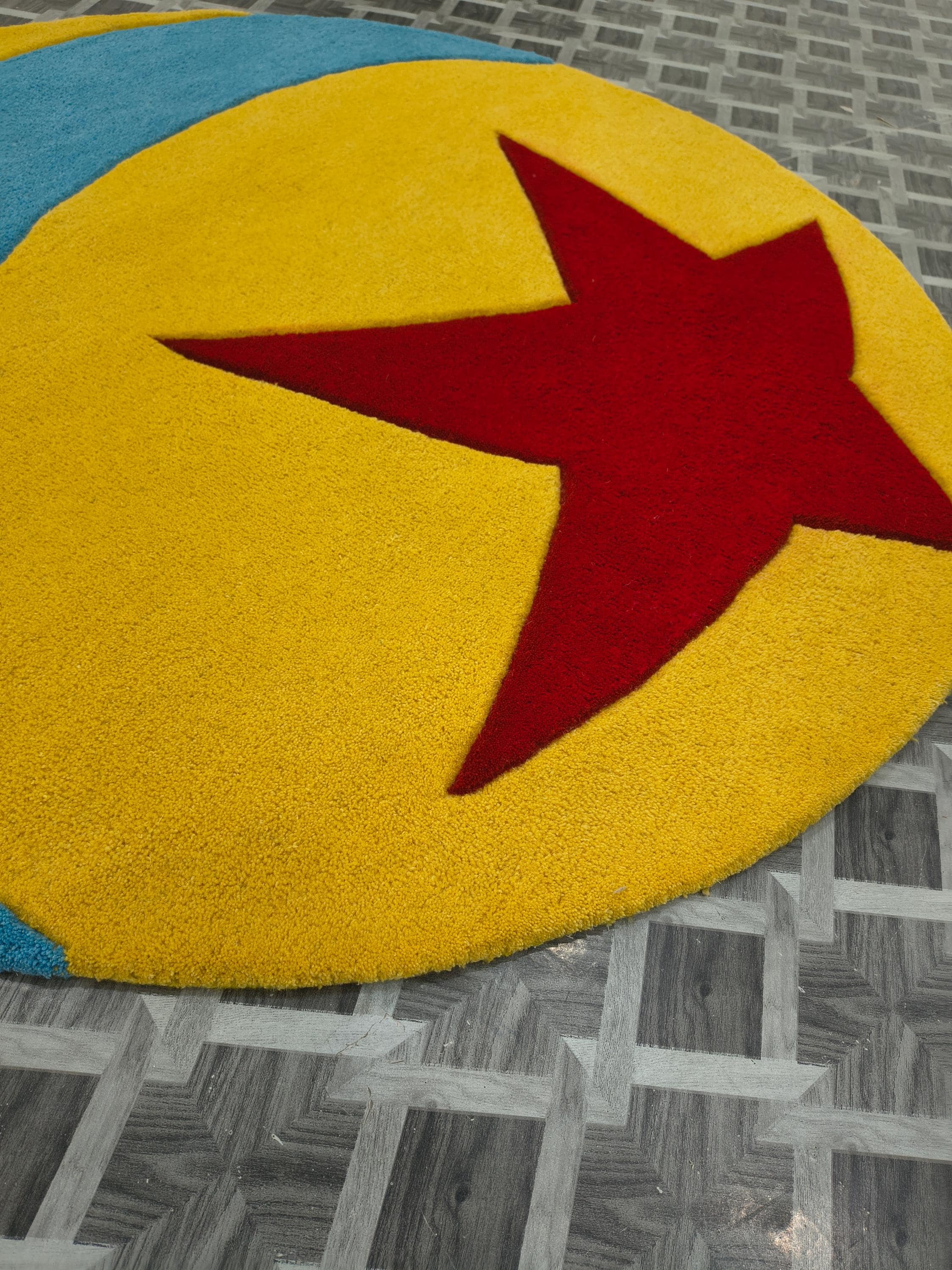 Pixar Ball Rug | Handmade Tufted Kids Nursery Carpet