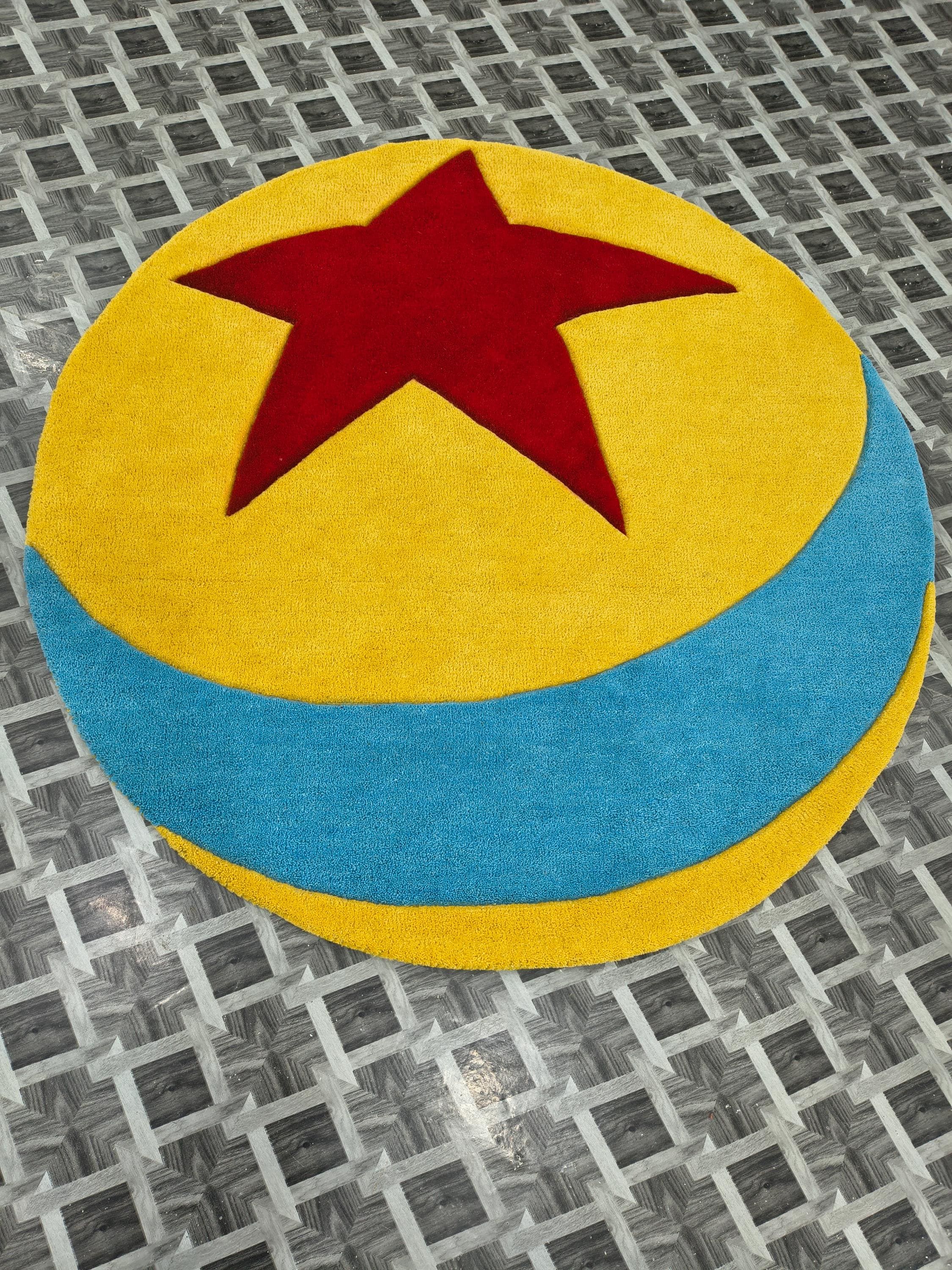 Pixar Ball Rug | Handmade Tufted Kids Nursery Carpet