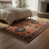 Handmade Wool Oushak Rug, Tribal Ethnic Carpet, Boho Decor (8x10 Feet Customizable)