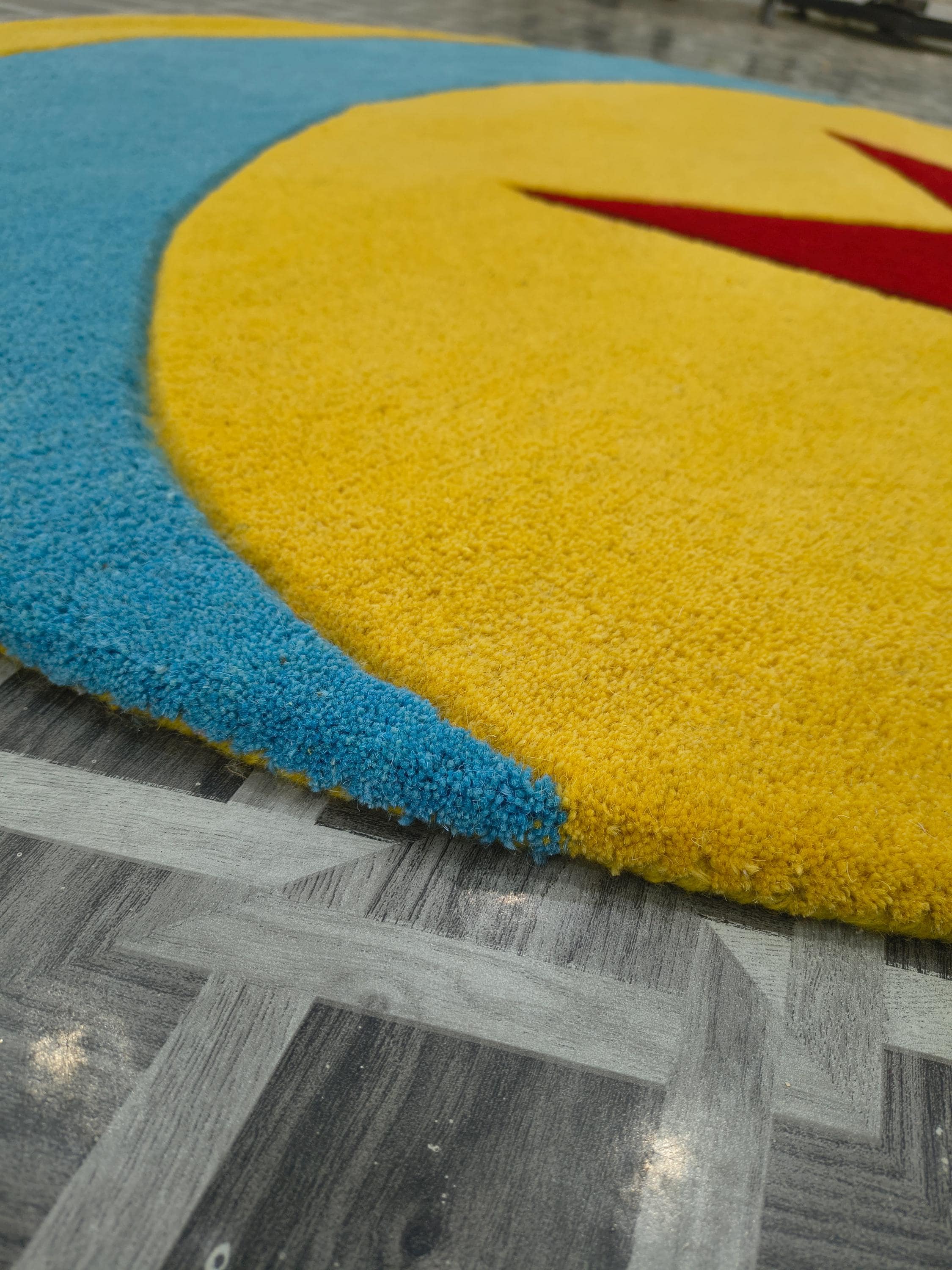 Pixar Ball Rug | Handmade Tufted Kids Nursery Carpet