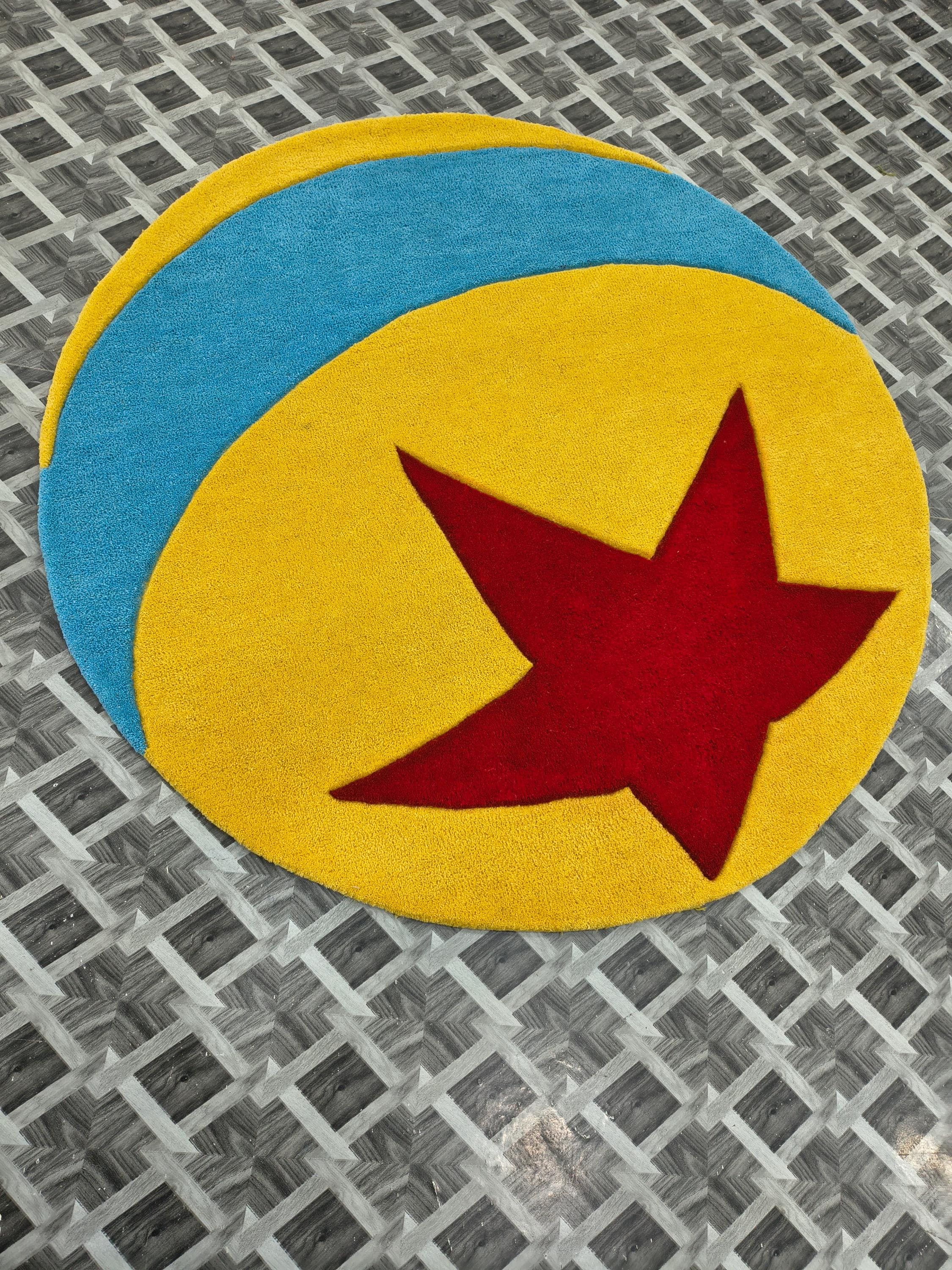 Pixar Ball Rug | Handmade Tufted Kids Nursery Carpet
