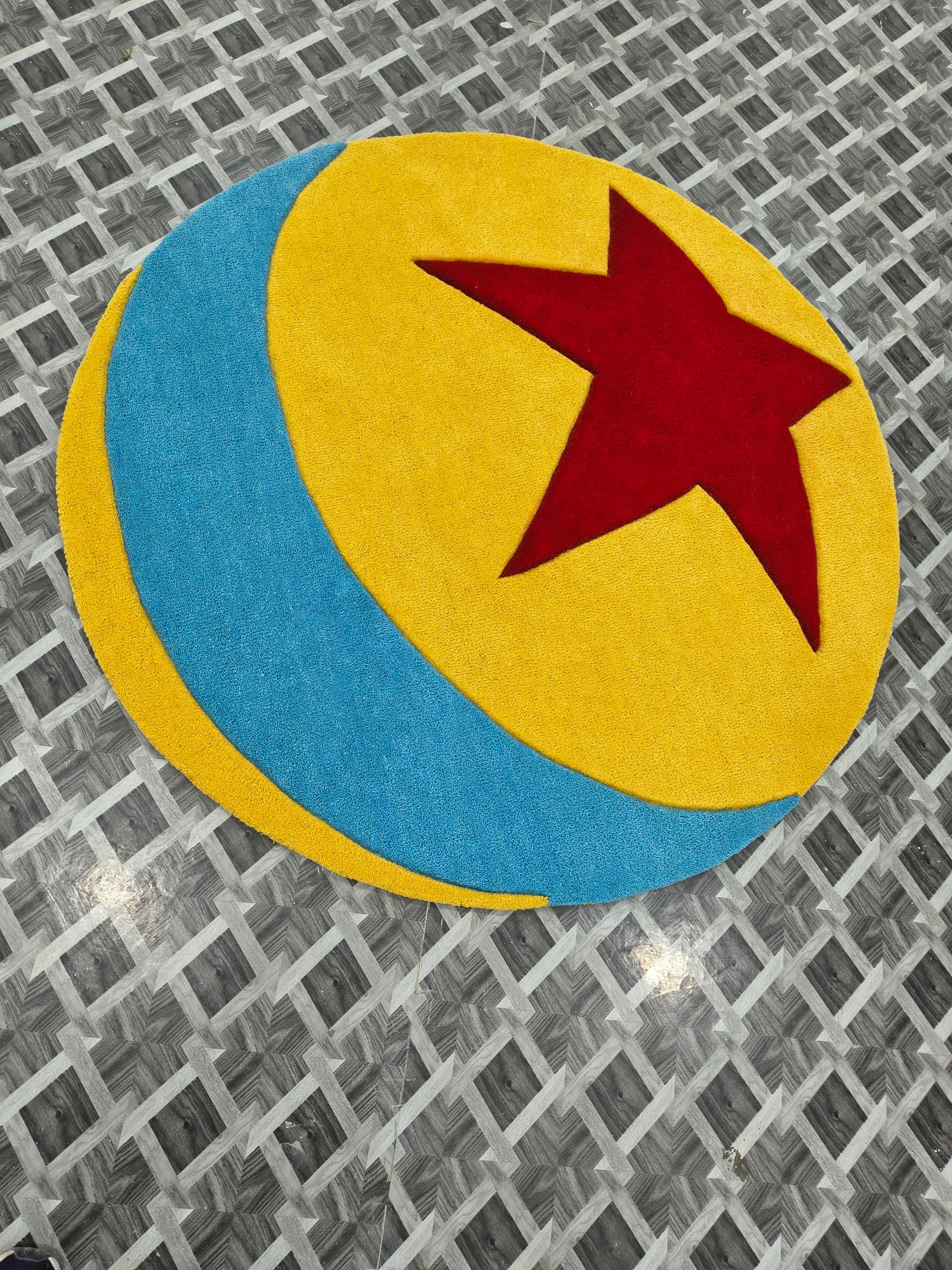 Pixar Ball Rug | Handmade Tufted Kids Nursery Carpet