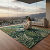 Hand-Tufted Abstract Rug: Plush Beige & Cream Swirl Carpet