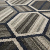 Handmade Wool Rug Natural Wool Carpet Handwoven Area ,Modern Minimal ,Living Room Bedroom Decor .