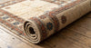 Handmade Wool Area Rug, Distressed Vintage Oriental Carpet, 8x10 ft