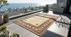 Handmade Wool Area Rug, Distressed Vintage Oriental Carpet, 8x10 ft