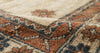 Handmade Wool Area Rug, Distressed Vintage Oriental Carpet, 8x10 ft