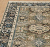 Vintage Persian Style Rug, Distressed Turkish Area Rug, Traditional Oriental Rug, Boho Living Room Rug, 10x14 feet