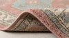 Hand Knotted Wool Runner Rug, Vintage Turkish Oushak Floral Hallway Carpet