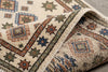 Handmade Wool Geometric Rug, Tribal Diamond Boho Carpet, Southwestern Farmhouse Area Rug