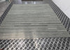 Handwoven Wool Rug, Grey White Dotted Texture, Modern Scandinavian Carpet