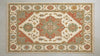 Hand Knotted Wool Oushak Rug, Traditional Oriental Medallion Carpet, Boho Living Room Area Rug