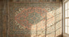 Handmade Vintage Style Rug, Floral Persian Area Rug, Soft Pastel Wool Rug, Boho Traditional Carpet, Neutral Beige Pink Living Room Rug .