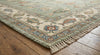Hand-knotted Wool Fish Area Rug, Coastal Sea Life Carpet