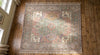 Handmade Pastel Knotted Rug, Handmade Wool Area Rug, Vintage Oushak Style Carpet, Boho Living Room Rug, Soft Pink Green Rug Size-9x12,8x10ft
